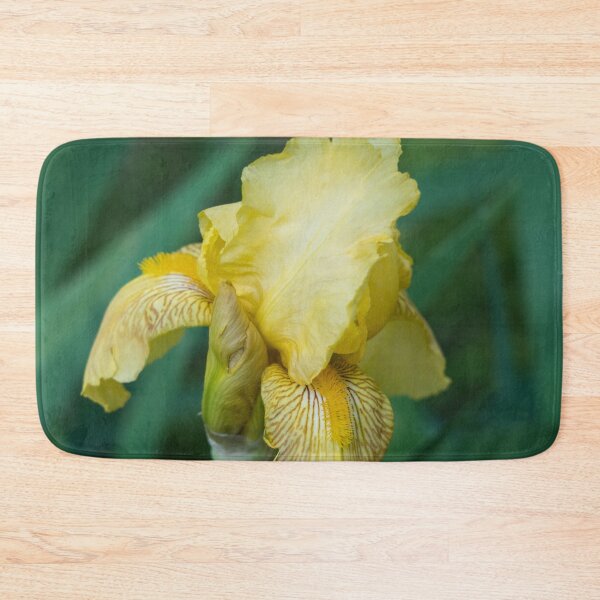 Item preview, Golden Yellow Iris Blossoming designed and sold by Georgia Mizuleva.