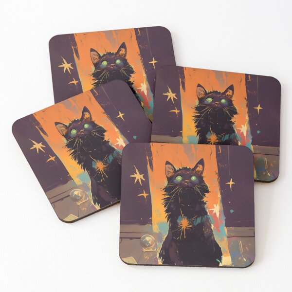Item preview, Magic Cat tarot card designed and sold by Joeartzz.
