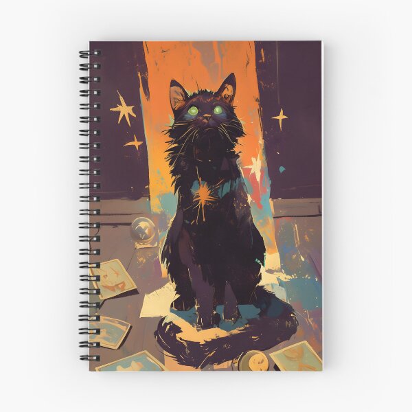 Item preview, Magic Cat tarot card designed and sold by Joeartzz.