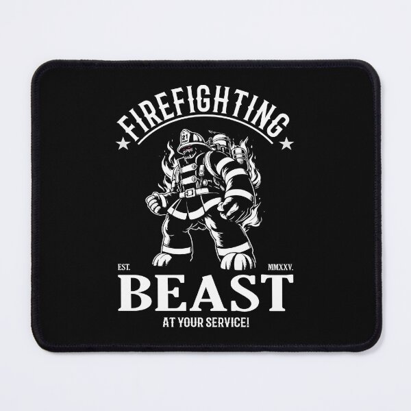 Item preview, Firefighter – Firefighting Beast at Your Service designed and sold by RetroMaritalArt.