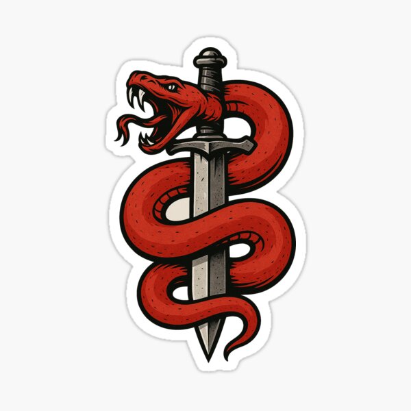 Item preview, Snake and Dagger designed and sold by Sadanova.