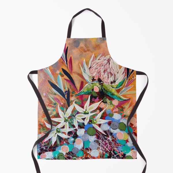 Item preview, Autumn Protea and flannel flowers designed and sold by AnniesArtWorx.