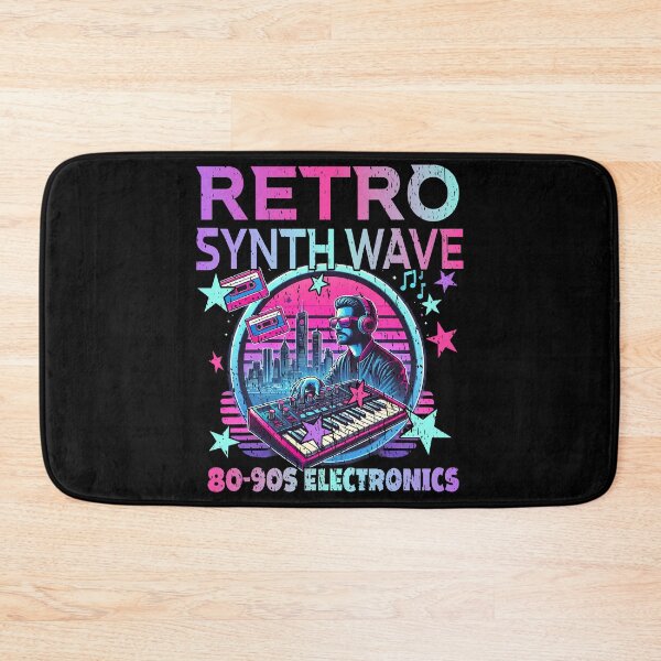 Item preview, RETRO SYNTHWAVE 80-90s ELECTRONICS vintage electronic music analog synths musician  designed and sold by Jt41.