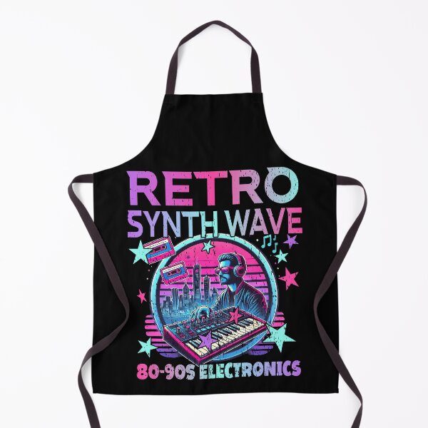 Item preview, RETRO SYNTHWAVE 80-90s ELECTRONICS vintage electronic music analog synths musician  designed and sold by Jt41.