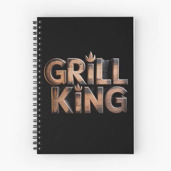 Item preview, Grill King – Bold Father's Day BBQ Design for the Ultimate Grill Master designed and sold by Ela-graphicwiz.