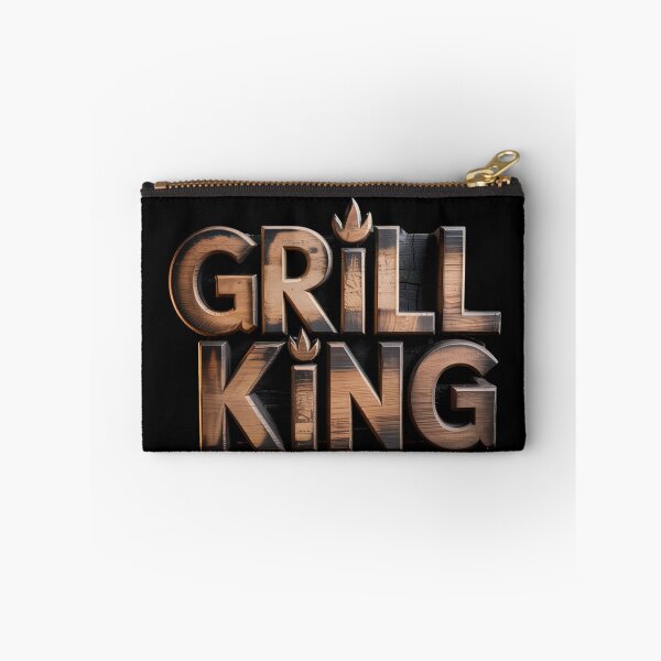 Item preview, Grill King – Bold Father's Day BBQ Design for the Ultimate Grill Master designed and sold by Ela-graphicwiz.