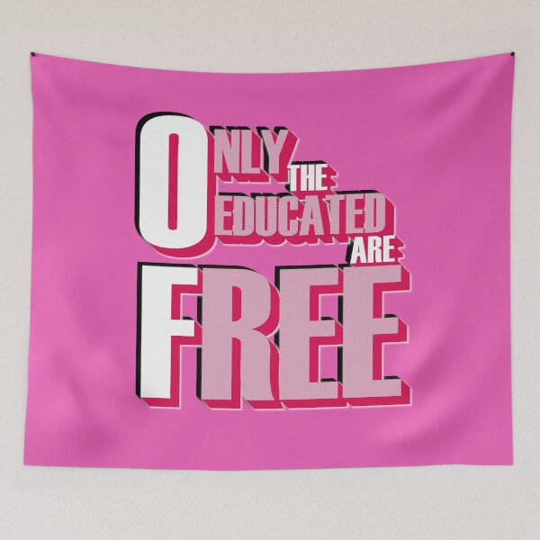 Item preview, Freedom Through Knowledge: 'Only the Educated Are Free' Inspirational Designs designed and sold by ArtsyExplorer.