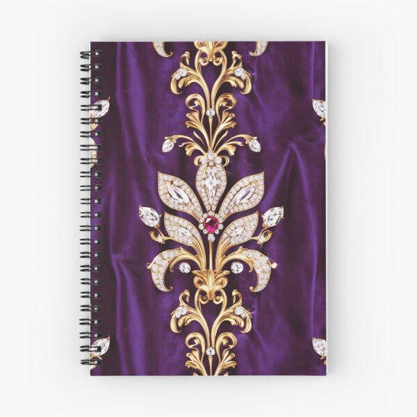 Item preview, Purple Reign – Luxury Royal Pattern in Violet designed and sold by Luckylife12.
