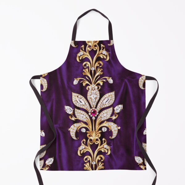 Item preview, Purple Reign – Luxury Royal Pattern in Violet designed and sold by Luckylife12.