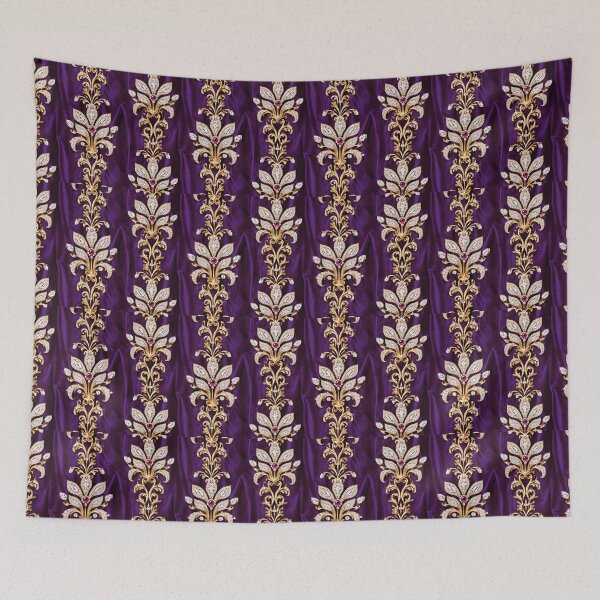Item preview, Purple Reign – Luxury Royal Pattern in Violet designed and sold by Luckylife12.