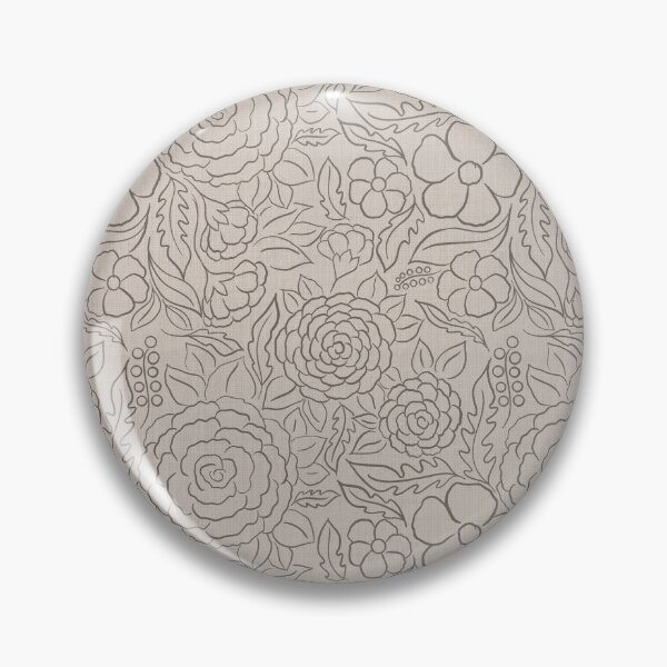 Item preview, Seamless Hand-Drawn Floral Line Pattern designed and sold by DColourMuse.