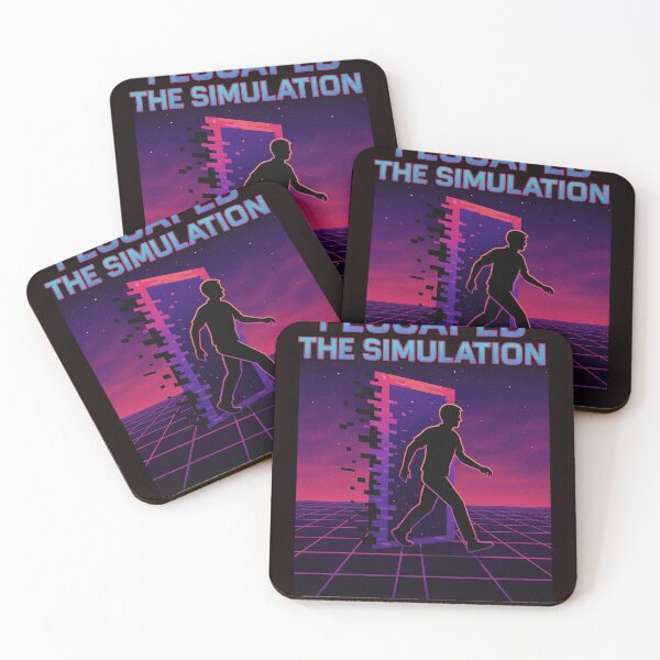 Item preview, I Escaped the Simulation designed and sold by FrameFlow.
