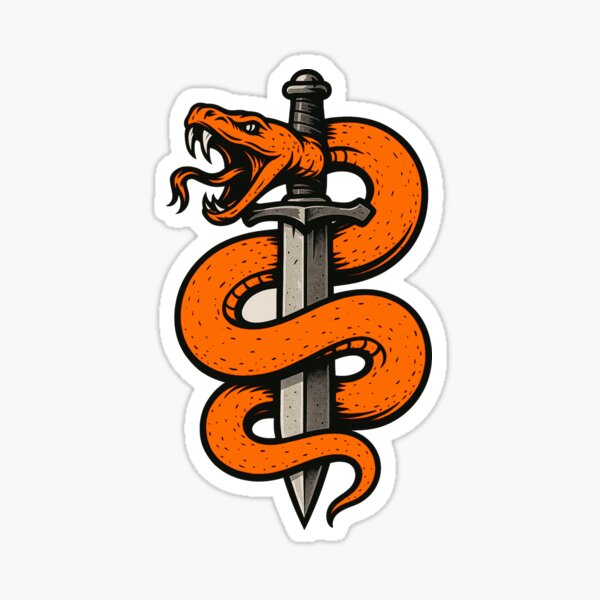 Item preview, Snake and Dagger designed and sold by Sadanova.