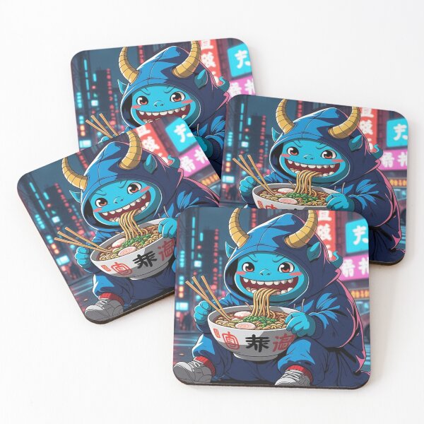 Item preview, Funny Ramen Demon – Urban Anime Monster designed and sold by Aitor700.