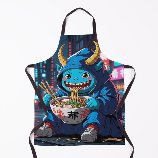 Item preview, Funny Ramen Demon – Urban Anime Monster designed and sold by Aitor700.