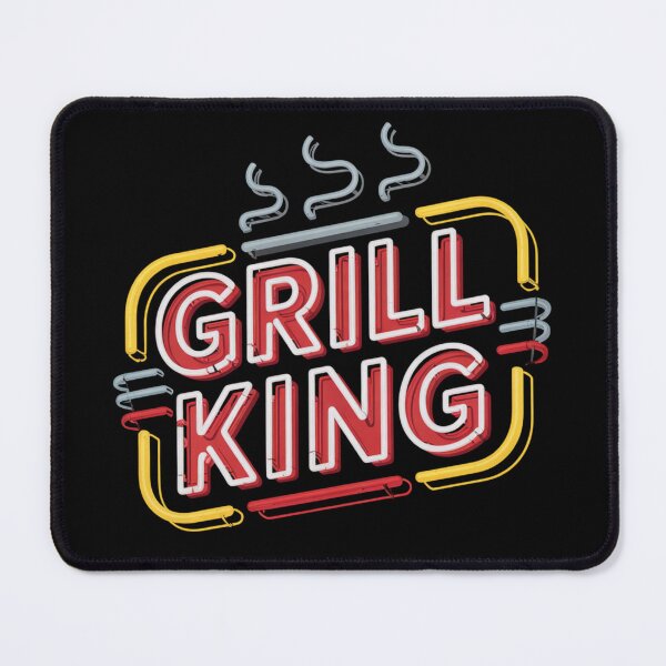 Item preview, Grill King – Bold Father's Day BBQ Design for the Ultimate Grill Master designed and sold by Ela-graphicwiz.