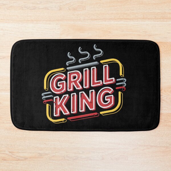 Item preview, Grill King – Bold Father's Day BBQ Design for the Ultimate Grill Master designed and sold by Ela-graphicwiz.