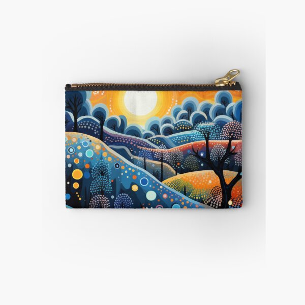 Item preview, Aboriginal Inspired Dot Art - Perfect Australian Sunny Day designed and sold by GrinGalore.