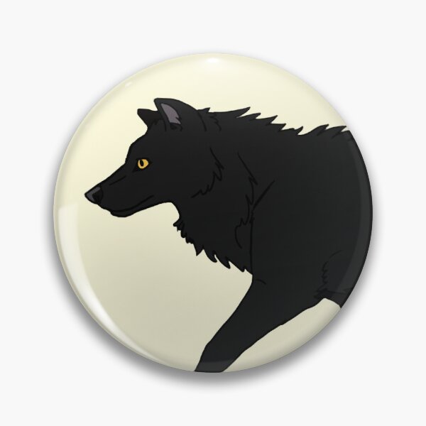 Item preview, Black Wolf Striding designed and sold by Mutedmirth.