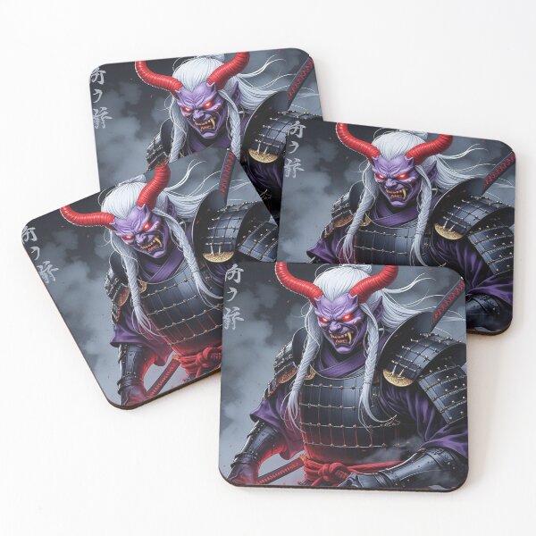 Item preview, Oni Samurai Warrior – Dark Japanese Demon designed and sold by Aitor700.