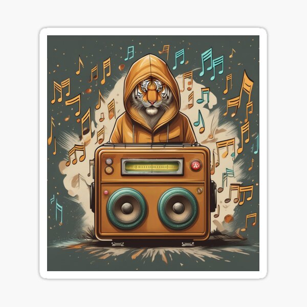 Let the Vibe Flow Sticker