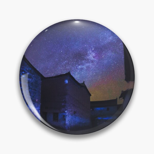 Item preview, the dark starry night in an ancient town designed and sold by MerryCrown.