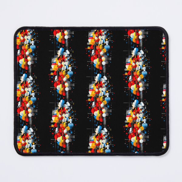 Item preview, Abstract Jazz Symphony with Geometric Faces and Instruments designed and sold by Taans-Creation.