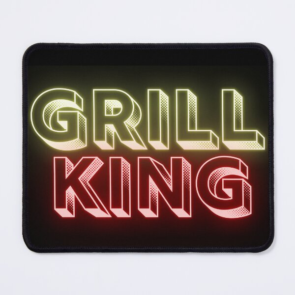 Item preview, Grill King – Bold Father's Day BBQ Design for the Ultimate Grill Master designed and sold by Ela-graphicwiz.