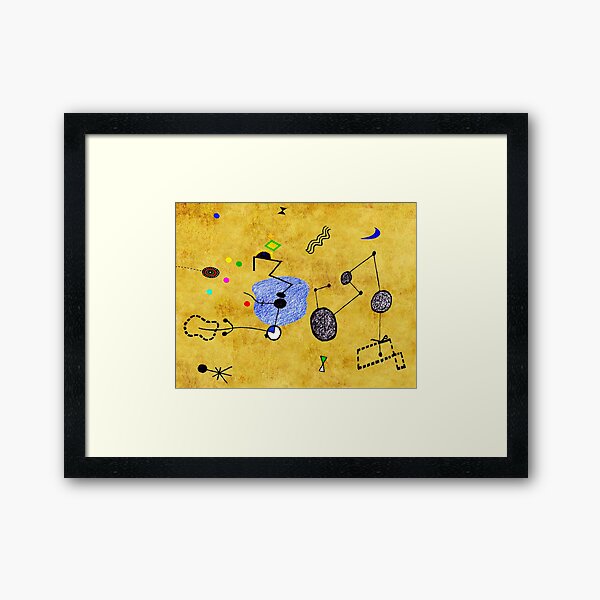 Miro Downunder III Framed Art Print