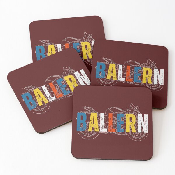 Item preview, BALLERN, saying, motorcycle, gift idea designed and sold by Shirtbambi.