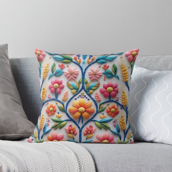 Artikel-Vorschau von Ukrainische Ornamentstickerei Kreuzstich, Blätter, Blumen, Ohren, designt und verkauft von PrintGood.