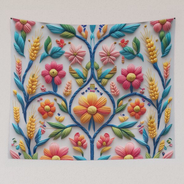 Item preview, Ukrainian ornament embroidery cross stitch, Leaves, flowers, ears designed and sold by PrintGood.