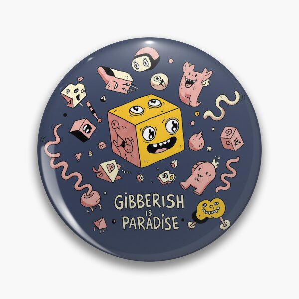 Item preview, Gibberish Is Paradise Surreal Abstract World designed and sold by SurrealArtSzysz.