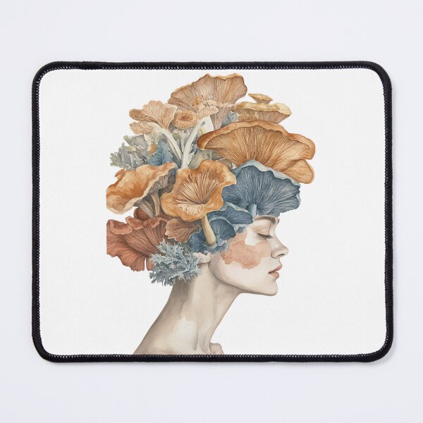 Item preview, Vintage Mycology Lady designed and sold by bapupa.