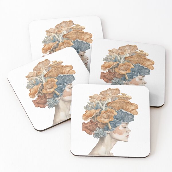 Item preview, Vintage Mycology Lady designed and sold by bapupa.