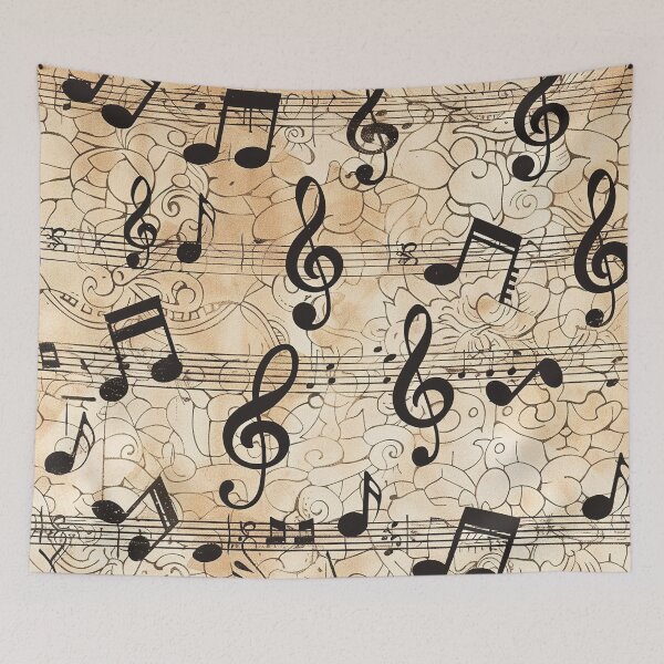 Item preview, Musical pattern.Music notes designed and sold by MagelliShop.