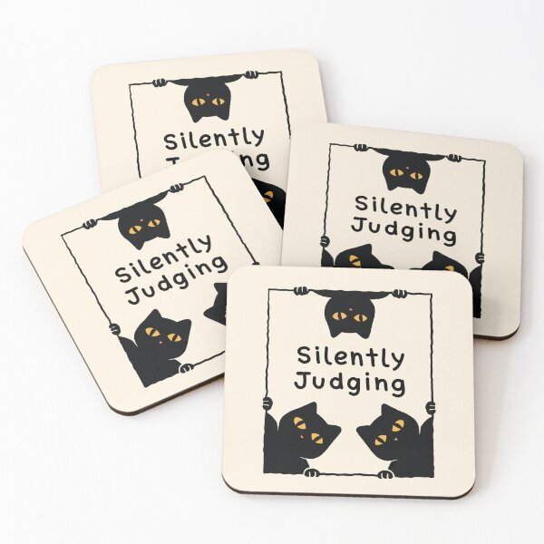 Item preview, Cat Silently Judging designed and sold by coffeeman.