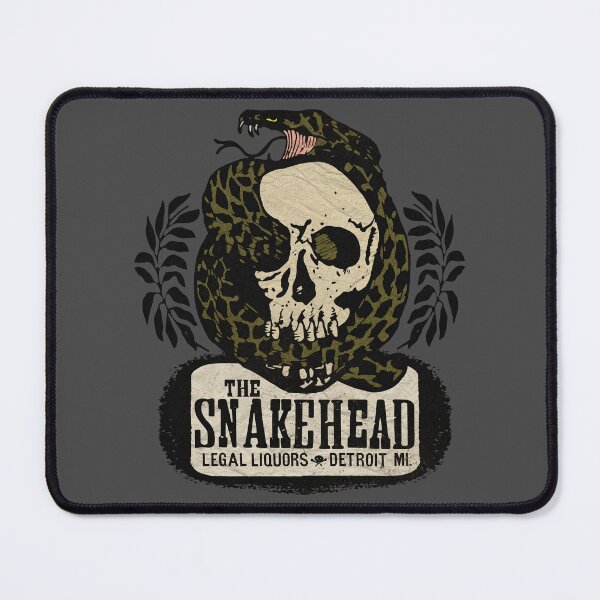 Item preview, Vintage Detroit Snakehead Dive Bar designed and sold by Kujo Dangerous Vintage.