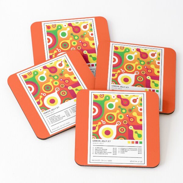 Artikelvorschau, Lemon Jelly - Lemon Jelly.KY Albumcover entworfen und verkauft von curseofkazar.