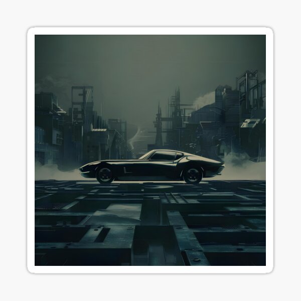 Item preview, Car in a dystopian, industrial reality designed and sold by Paul-Place.