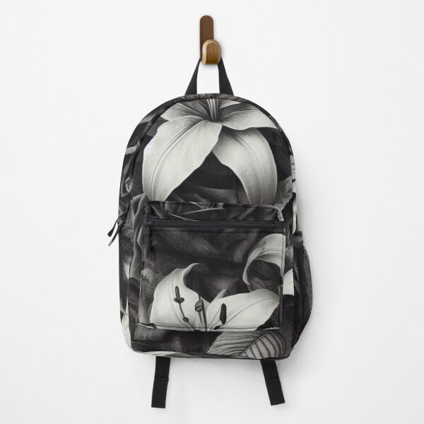 Item preview, Black & White Rose – AI Artwork Bold Floral Design for Tomboyish Girls and Women’s Clothing and Accessories designed and sold by knalpot-design.