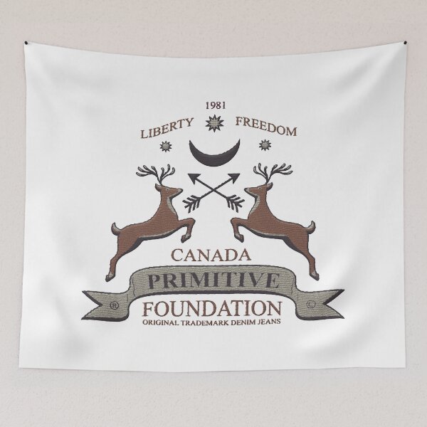 Item preview, cross arrows, deers, nature - embroidery patch designed and sold by hayrpictures.