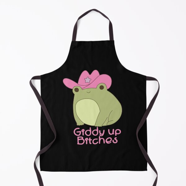 Item preview, Giddy up bitches frog designed and sold by BrownHorse90s.