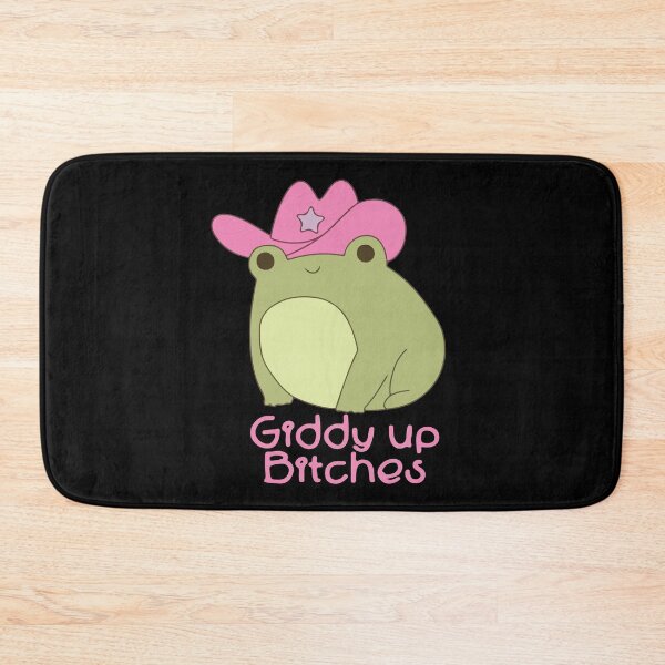 Item preview, Giddy up bitches frog  designed and sold by BrownHorse90s.