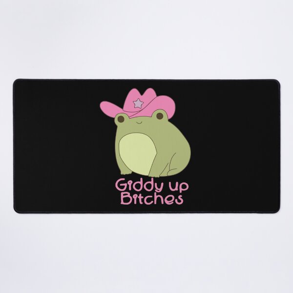 Item preview, Giddy up bitches frog  designed and sold by BrownHorse90s.