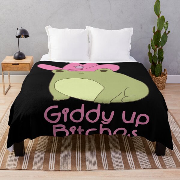 Item preview, Giddy up bitches frog  designed and sold by BrownHorse90s.