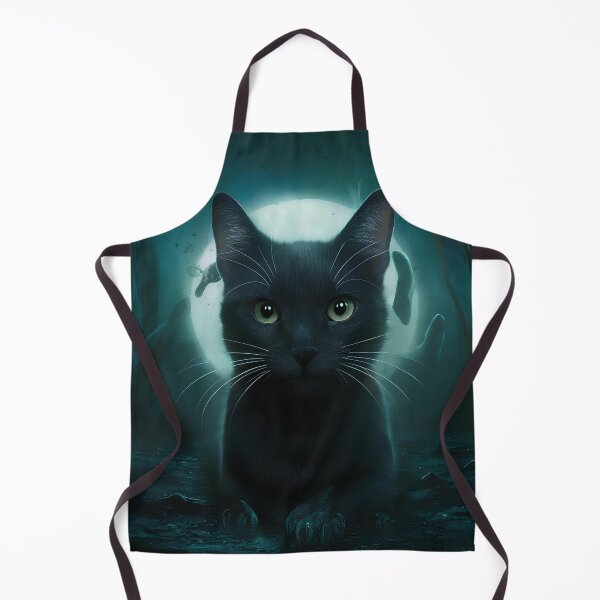 Item preview, Mysterious cat at night, illuminated by the moon designed and sold by Paul-Place.