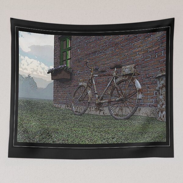Item preview, The rusty bicycle ... designed and sold by AtelierFafard.