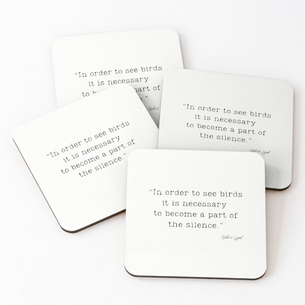 Item preview, A Quote about Silence by Robert Lynd designed and sold by Poemit.