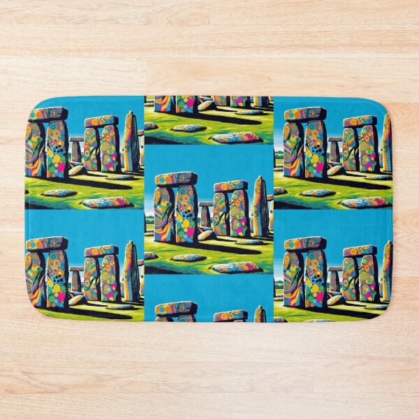 Item preview, Colorful Stonehenge Monuments designed and sold by Dogandesighn.